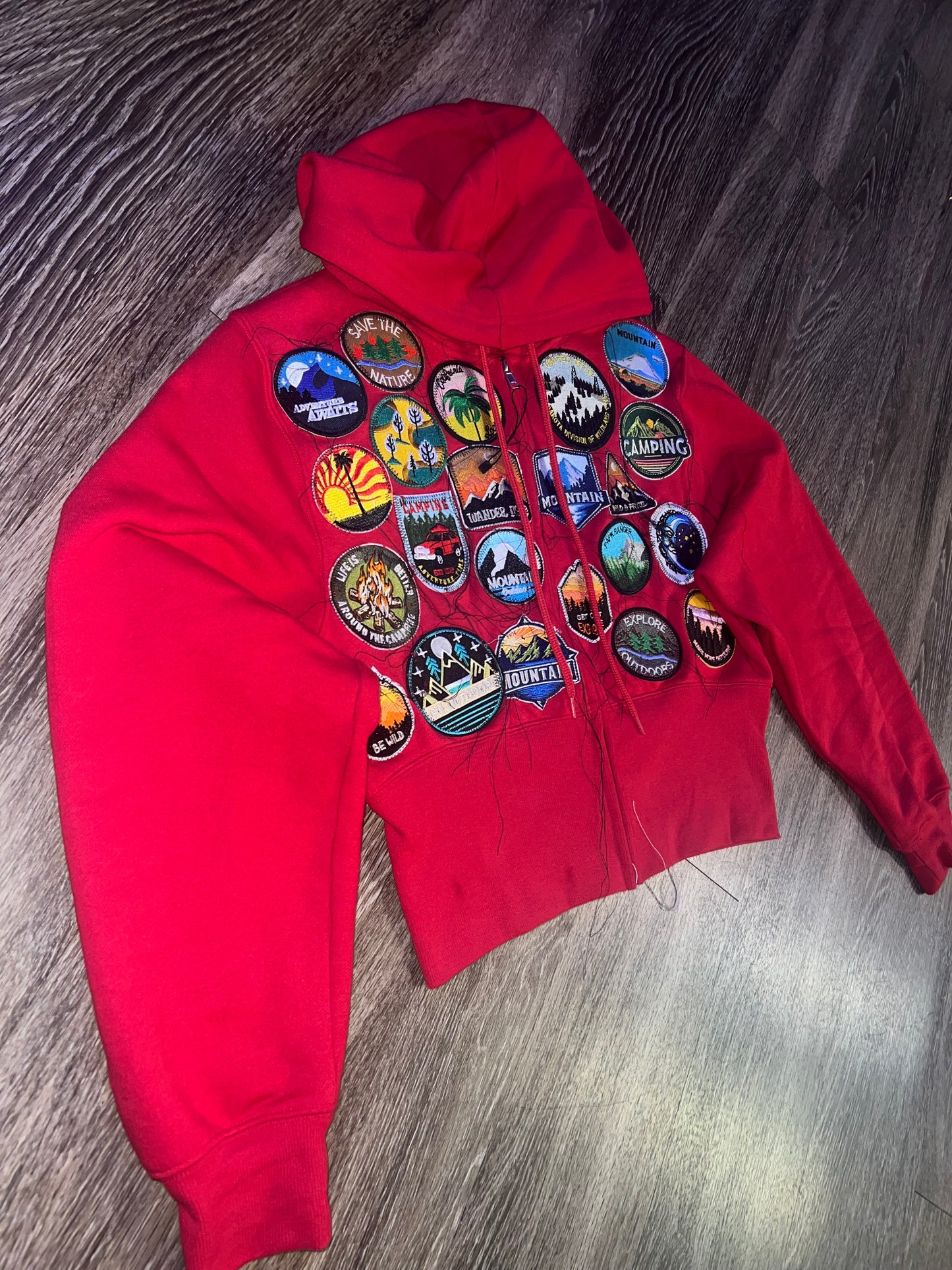Patchwork Explorer Hoodie