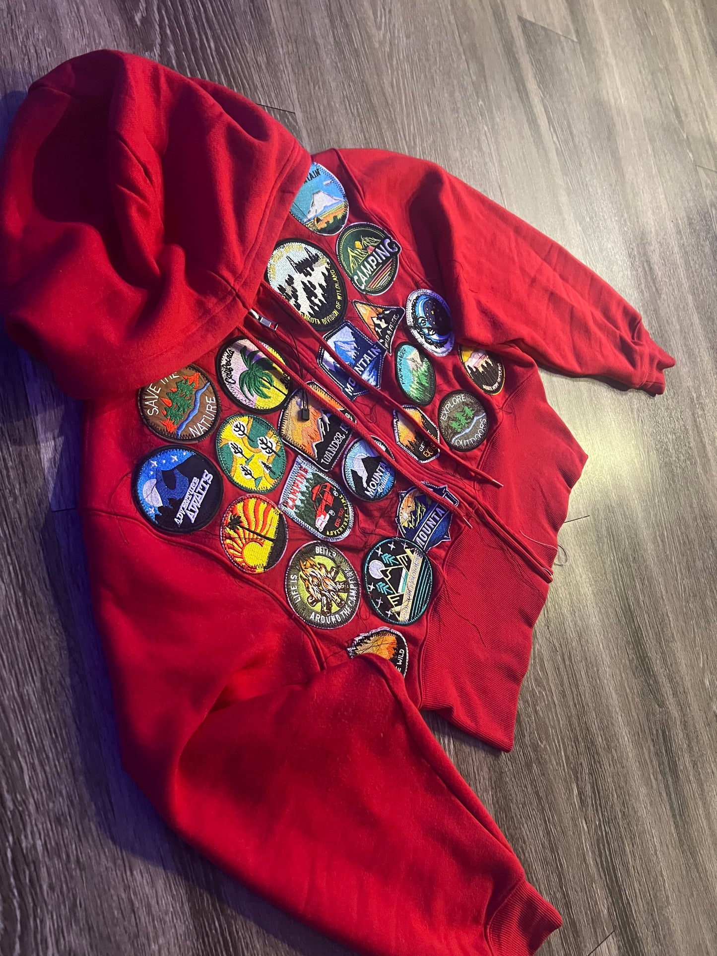 Patchwork Explorer Hoodie
